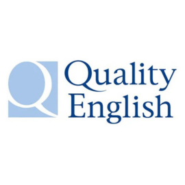 Quality English logo, representing iae GLOBAL's partnership with the Quality English network, ensuring high standards in English language education.