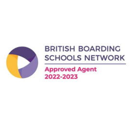 British Board School Network Approved Agent logo, signifying iae GLOBAL’s official status as an accredited agent for UK-based schools and institutions.