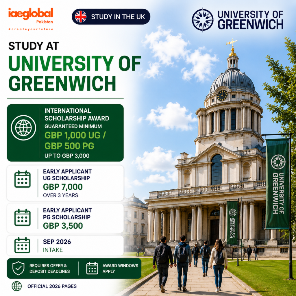 Greenwich Uni Scholarship 1