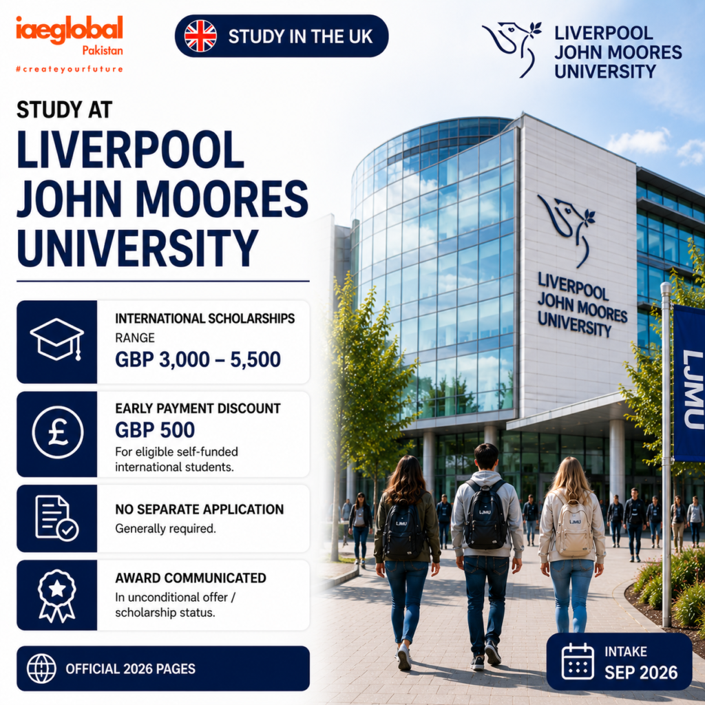 Liverpool John Moores Uni Scholarship