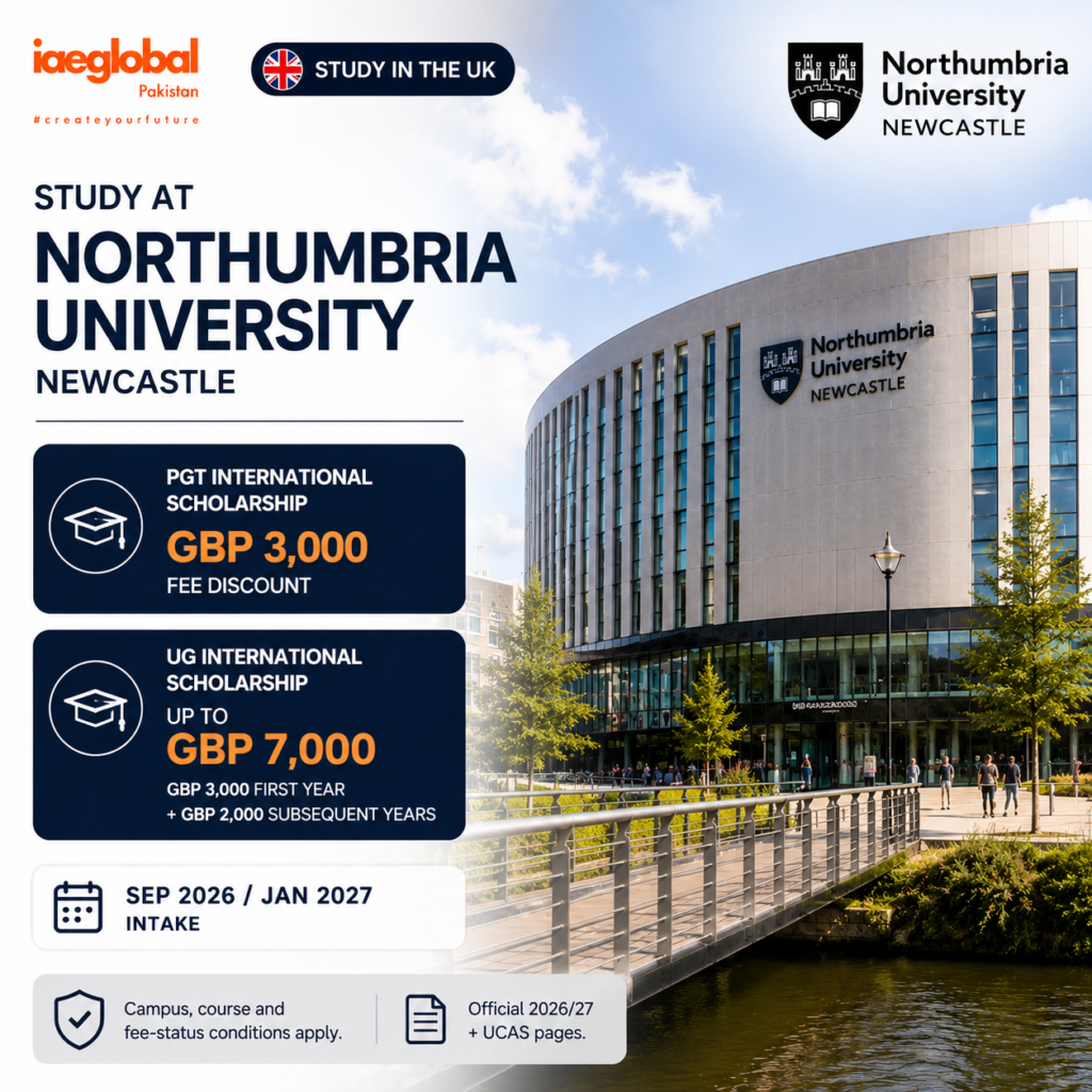 Northumbria Uni Scholarship 1