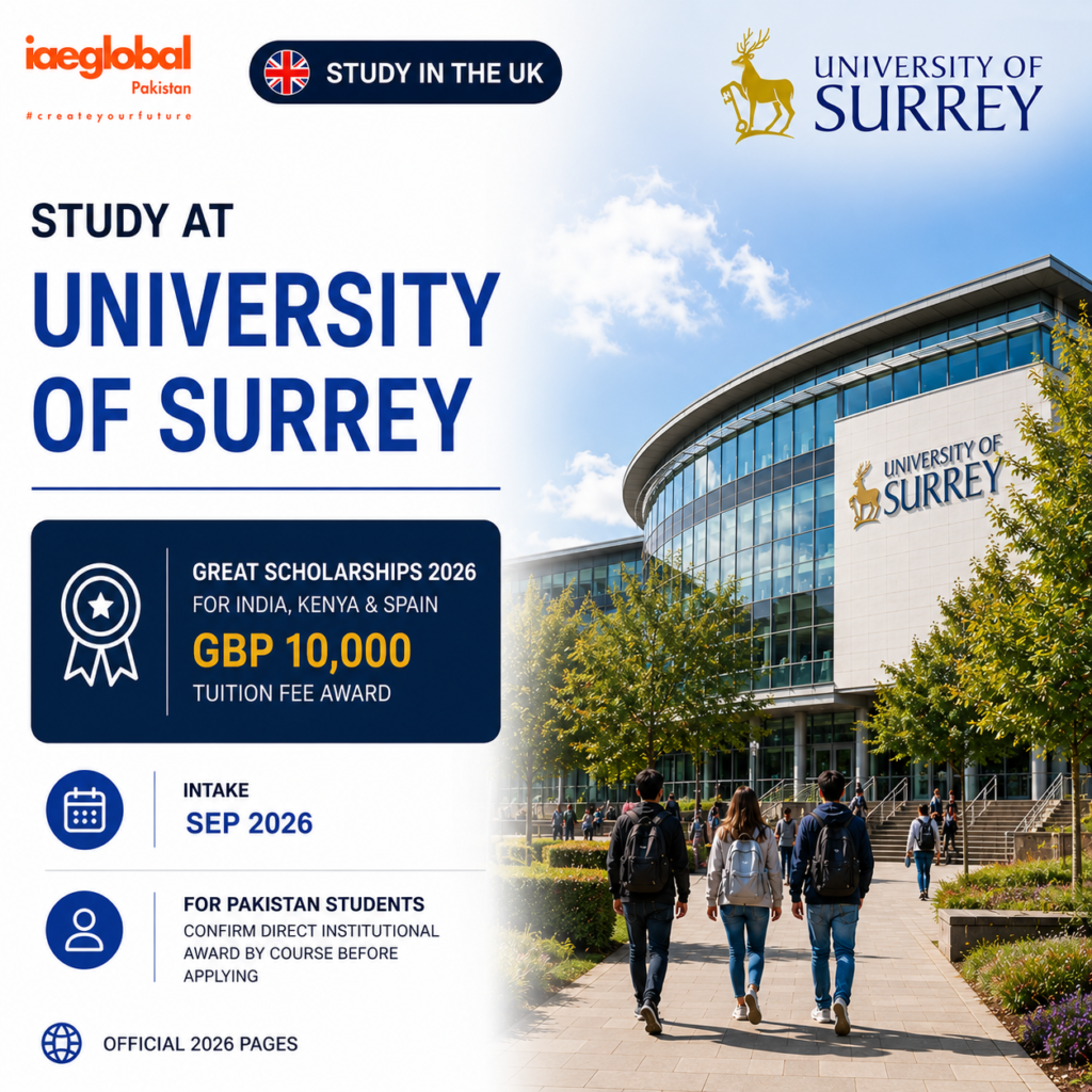 Surrey Uni Scholarship