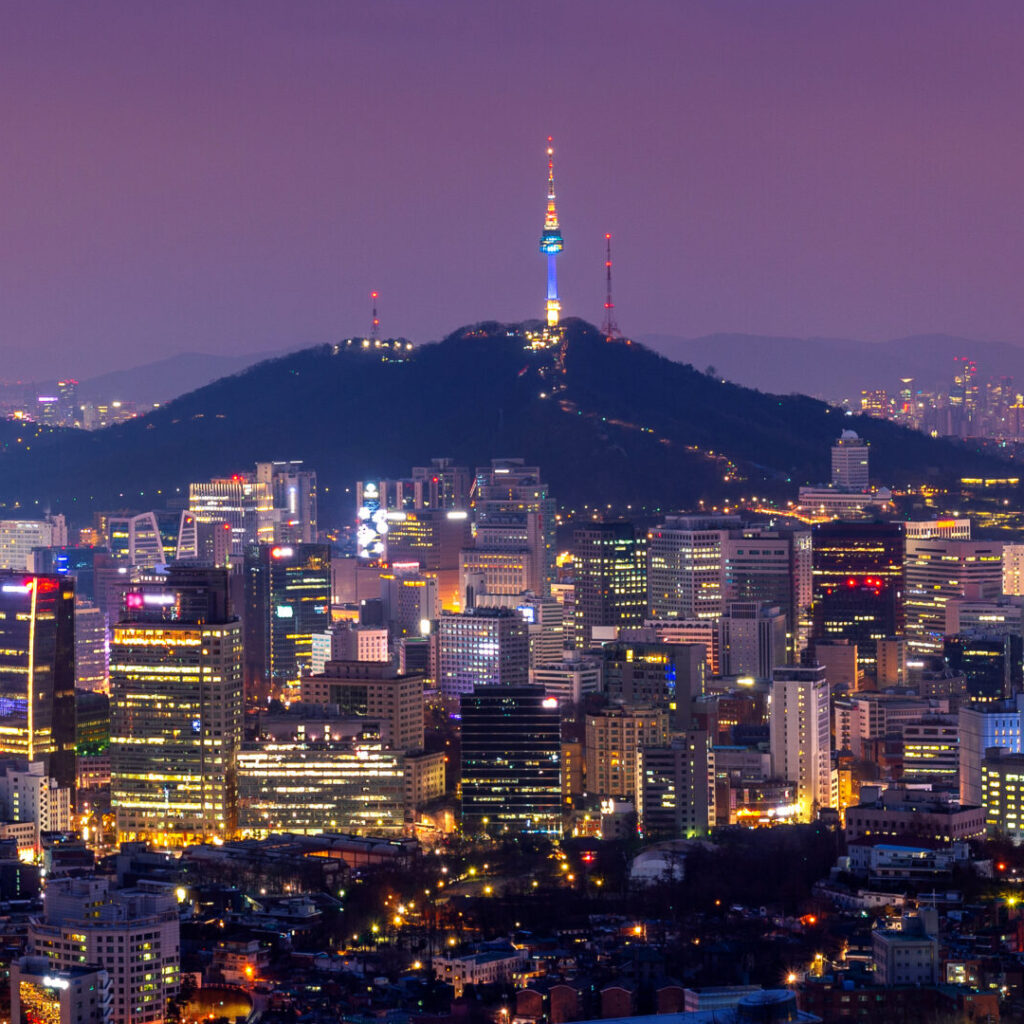 downtown cityscape night seoul south korea scaled e1787901488795